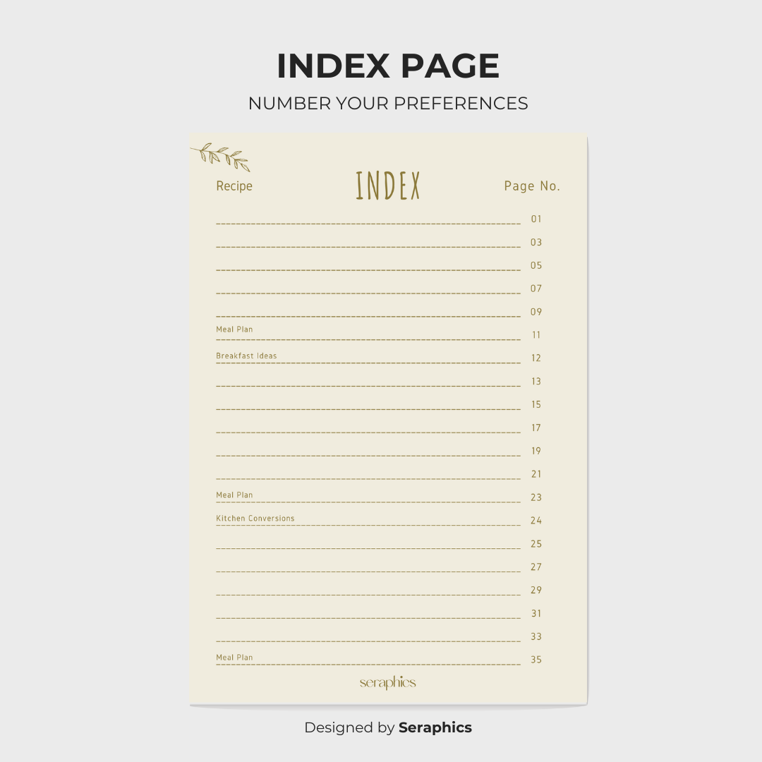 Recipe Journal