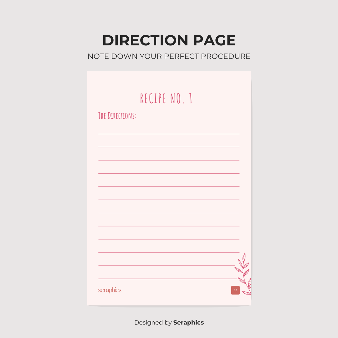 Recipe journal